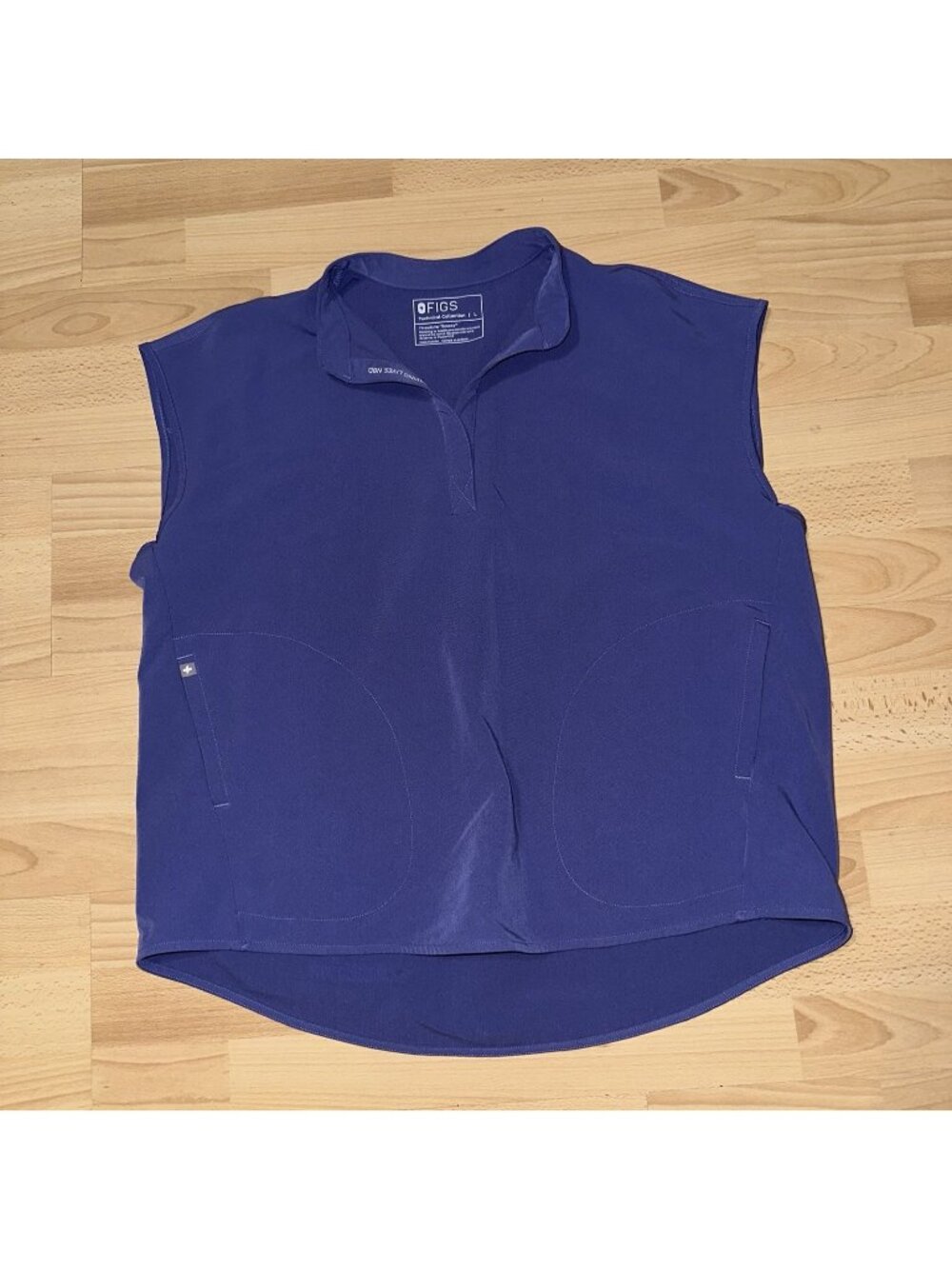 FIGS Women’s Purple Scrub Set Top L & Pants XXL Rafaela and Zamora